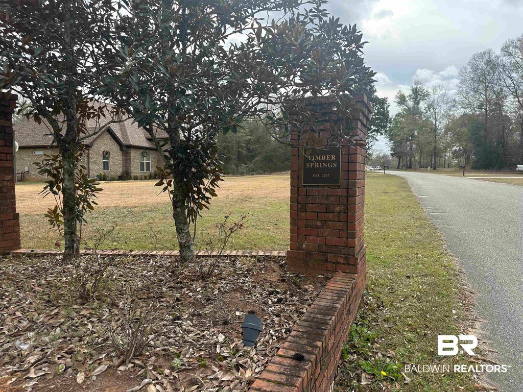 0 TIMBER SPRINGS Drive, Wilmer, AL 36587