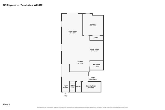 979 Rhyners LANE, Twin Lakes, WI 53181