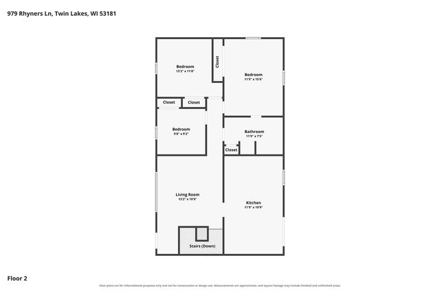 979 Rhyners LANE, Twin Lakes, WI 53181