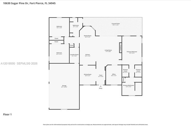 10630 Sugar Pine Drive, Fort Pierce, FL 34945