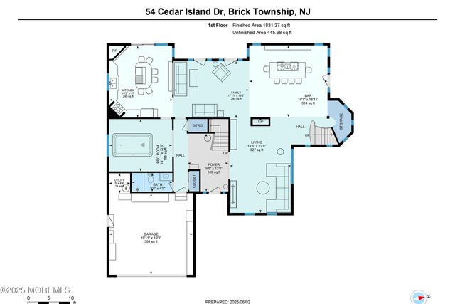 54 Cedar Island Drive, Brick, NJ 08723