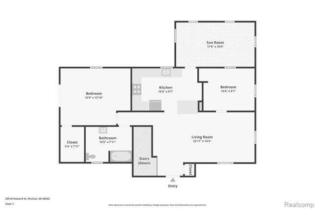 245 W Howard Street, Pontiac, MI 48342