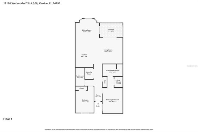 12180 WELLEN GOLF STREET 306, Venice, FL 34293