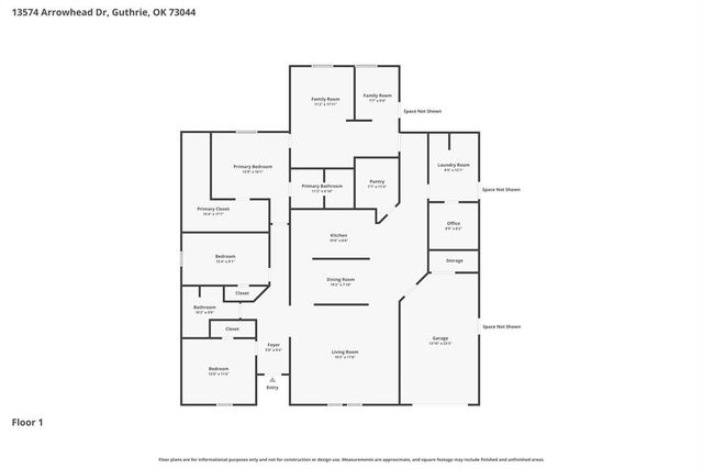 13574 Arrowhead Drive, Guthrie, OK 73044