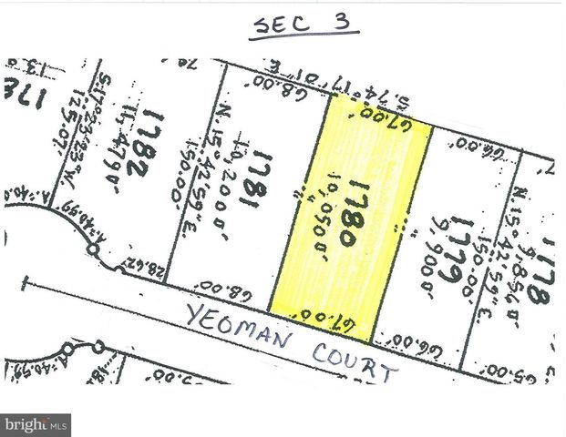 1780 YEOMAN CT, Greenbackville, VA 23356