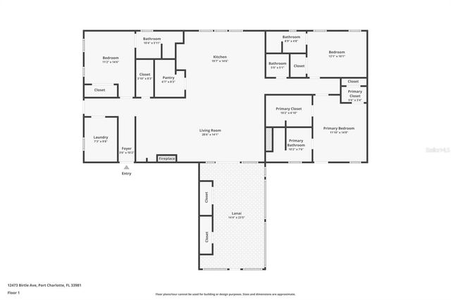 12473 BIRTLE AVENUE, Port Charlotte, FL 33981