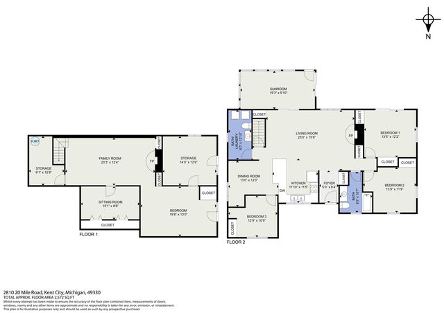 2810 20 Mile Road, Kent City, MI 49330