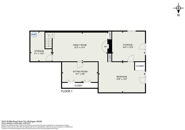 2810 20 Mile Road, Kent City, MI 49330