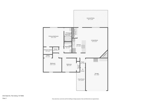 5312 Nash Drive, The Colony, TX 75056
