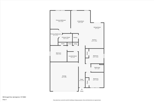 909 Avagail Avenue, Springtown, TX 76082