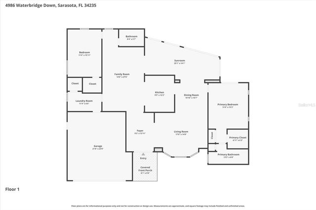 4986 WATERBRIDGE DOWN, Sarasota, FL 34235