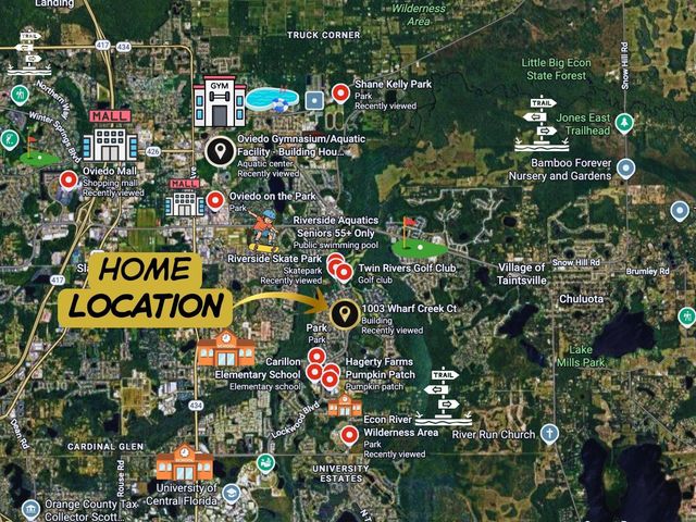 1003 WHARF CREEK COURT, Oviedo, FL 32765