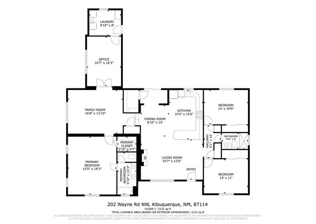202 Wayne Road NW, Albuquerque, NM 87114