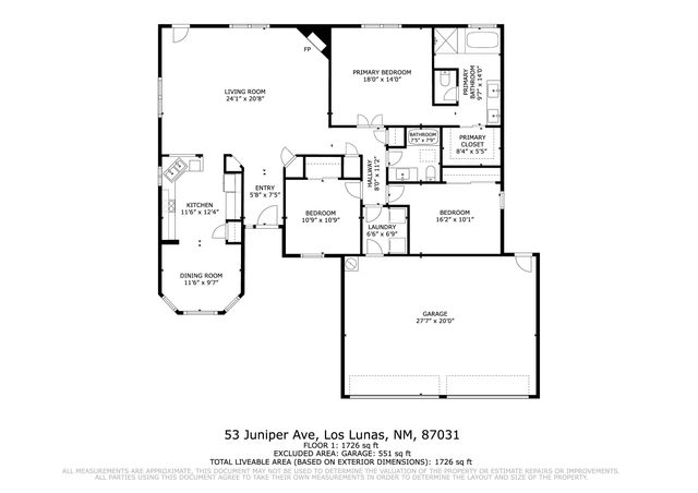 53 Juniper Avenue, Los Lunas, NM 87031