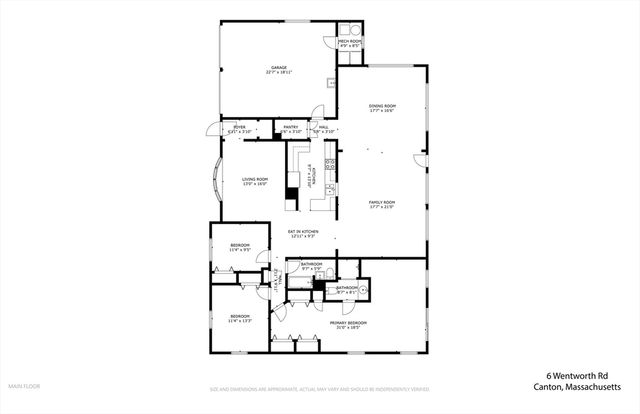 6 Wentworth Rd, Canton, MA 02021