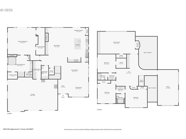 5904 Nw INGLEWOOD Ct, Camas, WA 98607