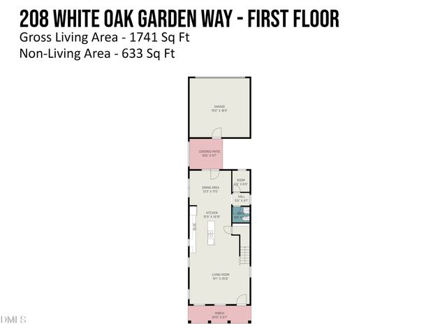 208 White Oak Gdn Way, Garner, NC 27529