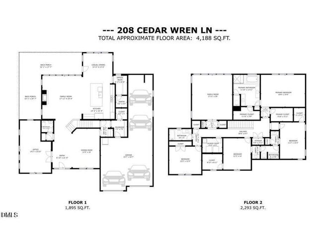208 Cedar Wren Lane, Holly Springs, NC 27540