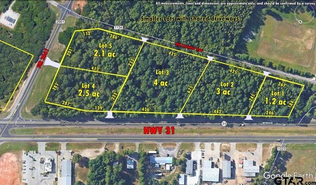 16393 W HWY 31 Lot-3, Tyler, TX 75709