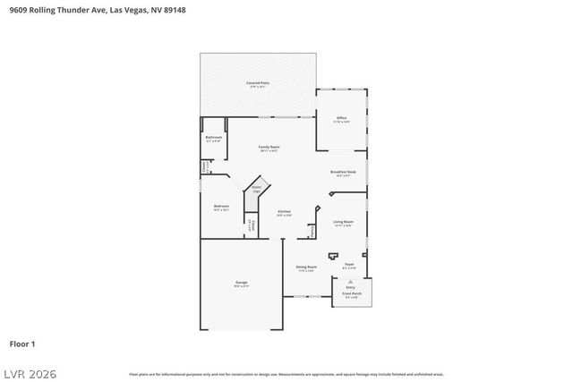 9609 Rolling Thunder Avenue, Las Vegas, NV 89148