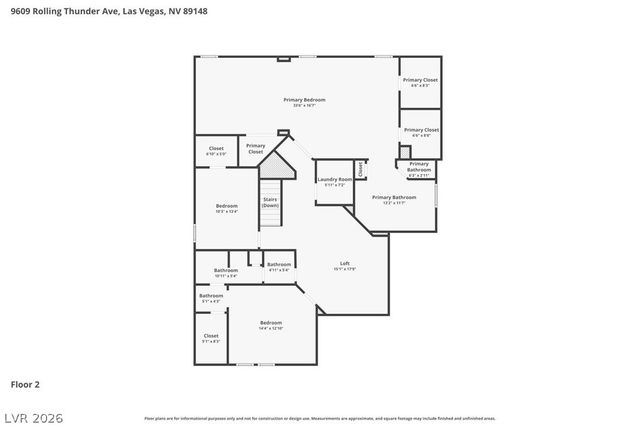 9609 Rolling Thunder Avenue, Las Vegas, NV 89148