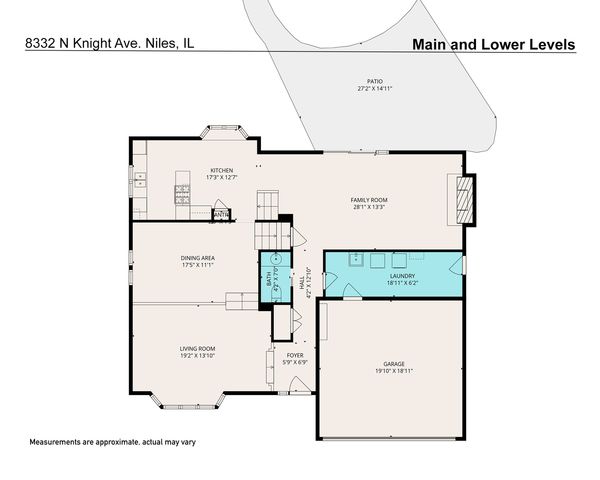 8332 N Knight Avenue, Niles, IL 60714