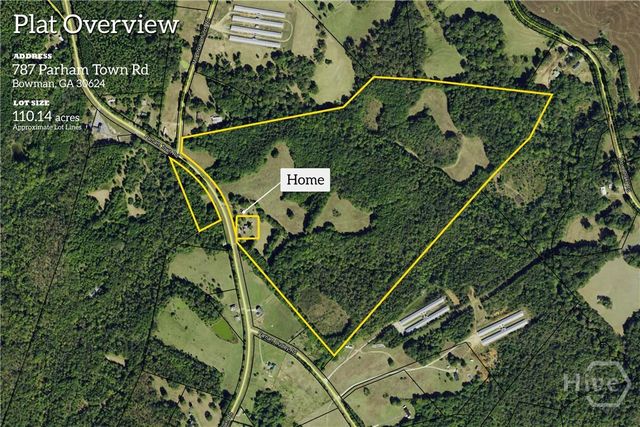 787 Parham Town Road, Bowman, GA 30624