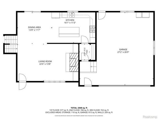 1055 E Hollywood Boulevard, Thetford Township, MI 48420