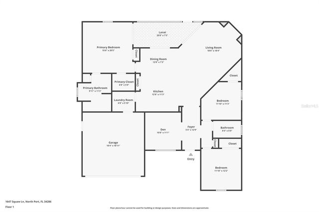 1647 SQUAW LANE, North Port, FL 34286