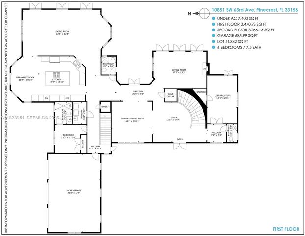 10851 SW 63rd Avenue, Pinecrest, FL 33156