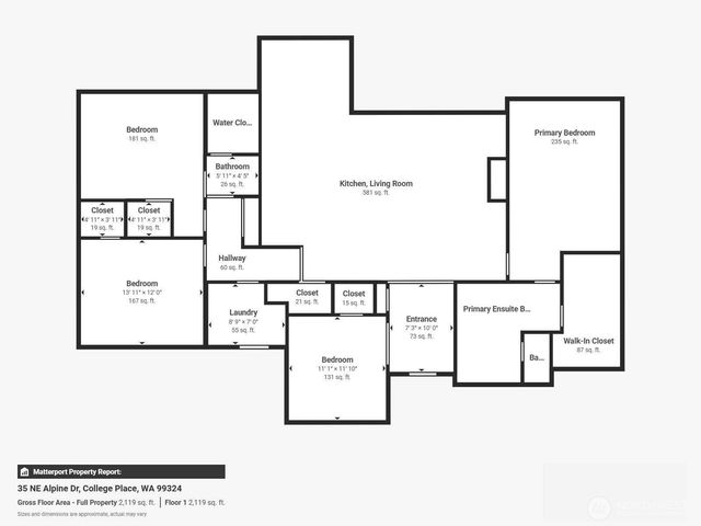 35 NE Alpine Drive, College Place, WA 99324