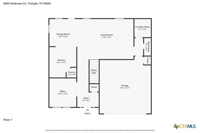 6602 Ambrose Circle, Temple, TX 76502