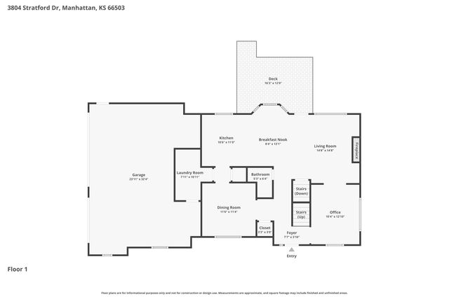 3804 Stratford Drive, Manhattan, KS 66503