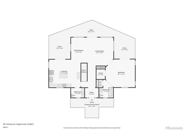 507 Yorktown Rd, Cripple Creek, CO 80813