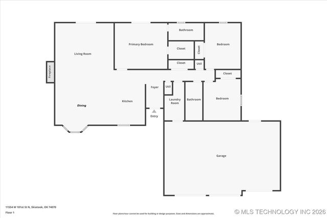 11554 W 181st Street North, Skiatook, OK 74070