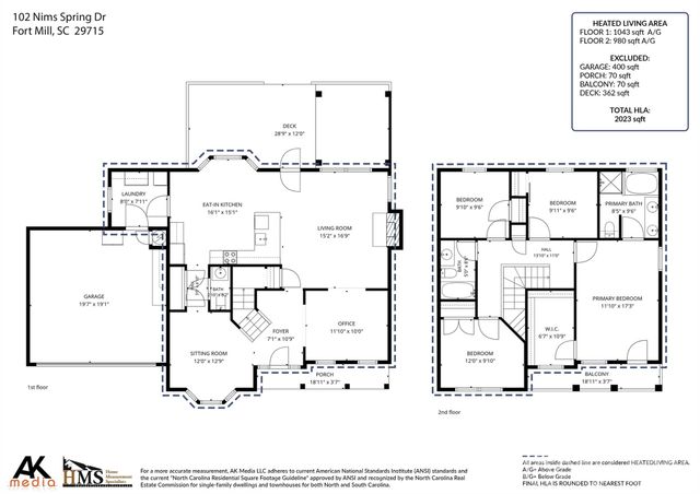 102 Nims Spring Drive, Fort Mill, SC 29715