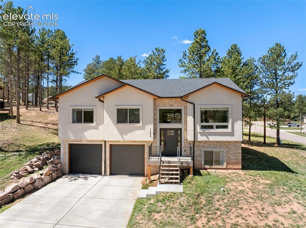 1382 Ridgestone Drive, Woodland Park, CO 80863 — exterior