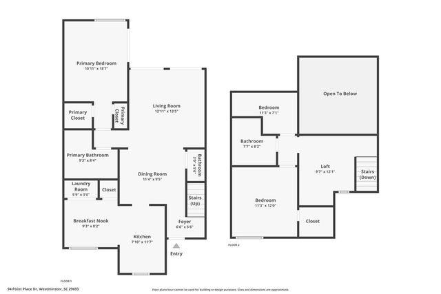 94 Point Place, Westminster, SC 29693