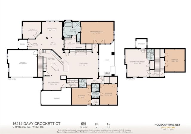 16214 Davy Crockett Court, Cypress, TX 77433