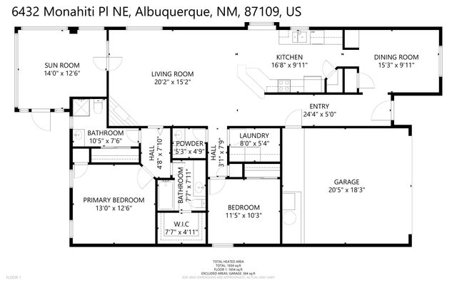 6432 Monahiti Place NE, Albuquerque, NM 87109