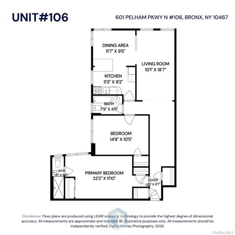 601 Pelham Parkway N 106, Bronx, NY 10467