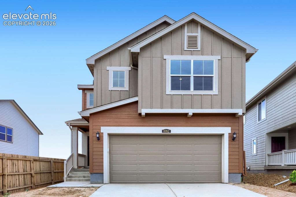 8762 Blue Feather Loop, Colorado Springs, CO 80908 — exterior