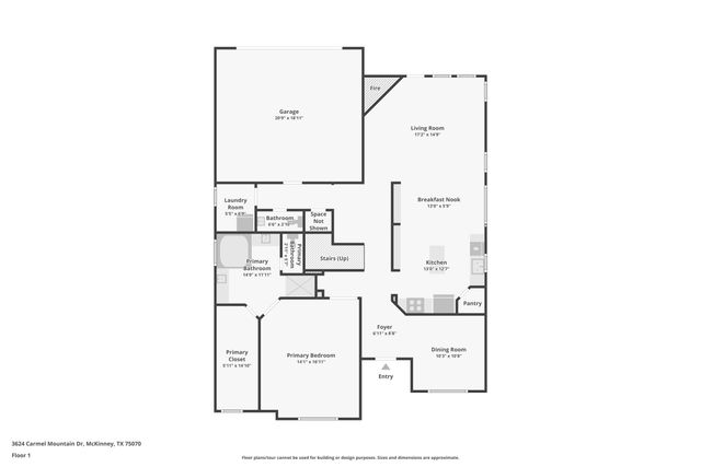 3624 Carmel Mountain Drive, Mckinney, TX 75070