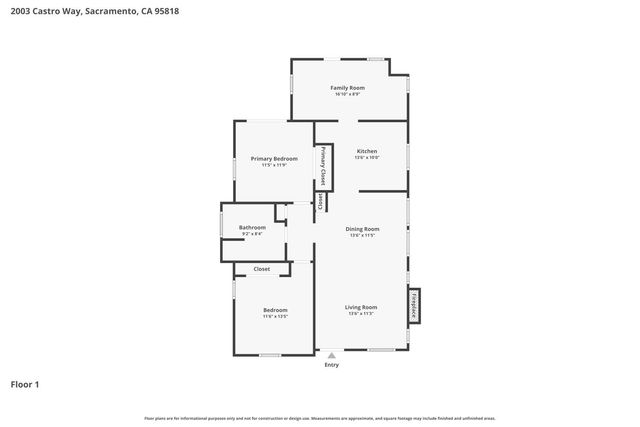 2003 Castro Way, Sacramento, CA 95818