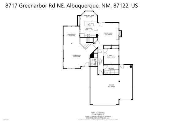 8717 Greenarbor Road NE, Albuquerque, NM 87122