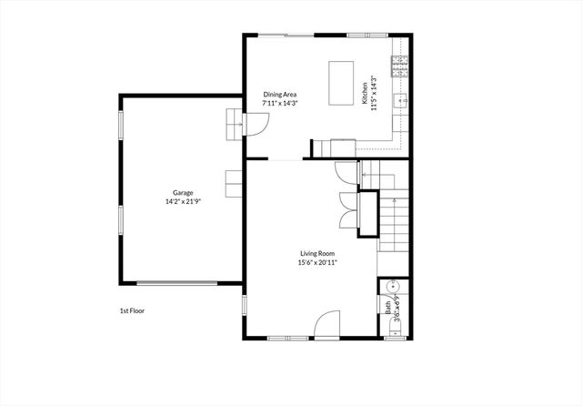 9 Cottage St 9, Woburn, MA 01801