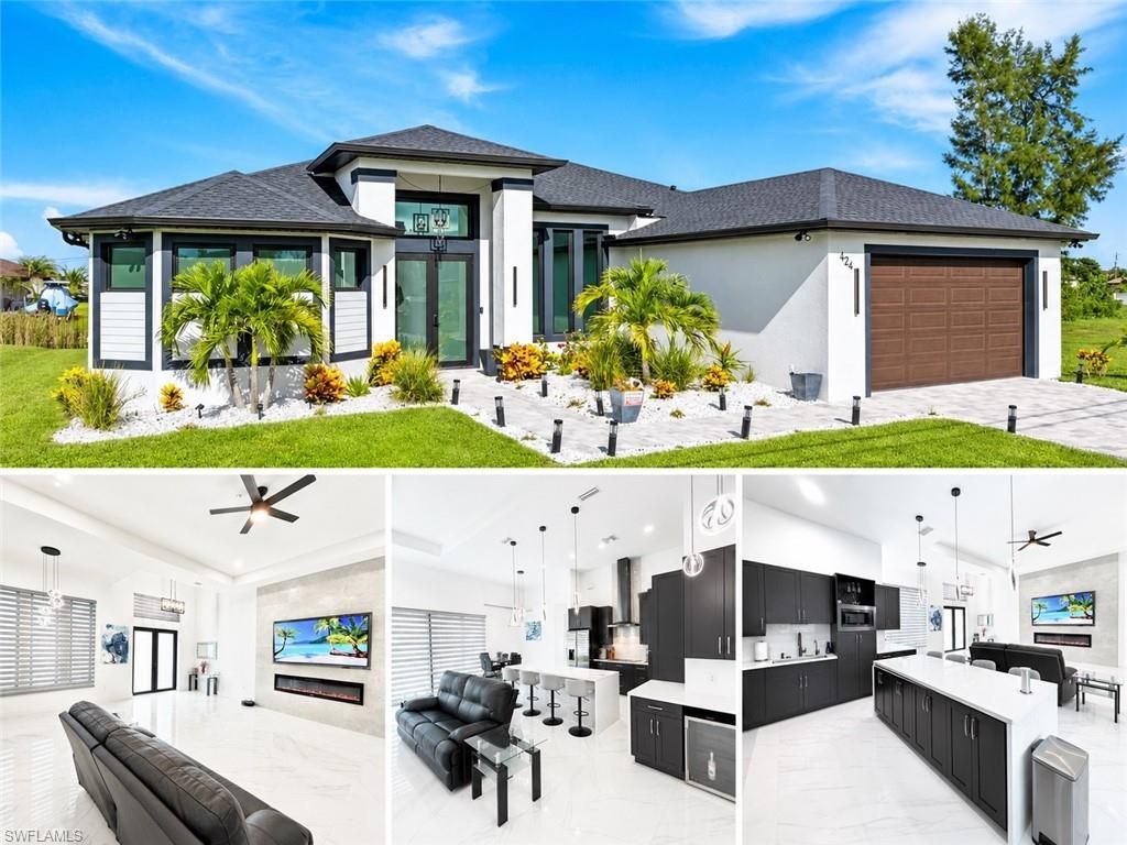 424 SW 26th AVE, CAPE CORAL, FL 33991 — exterior