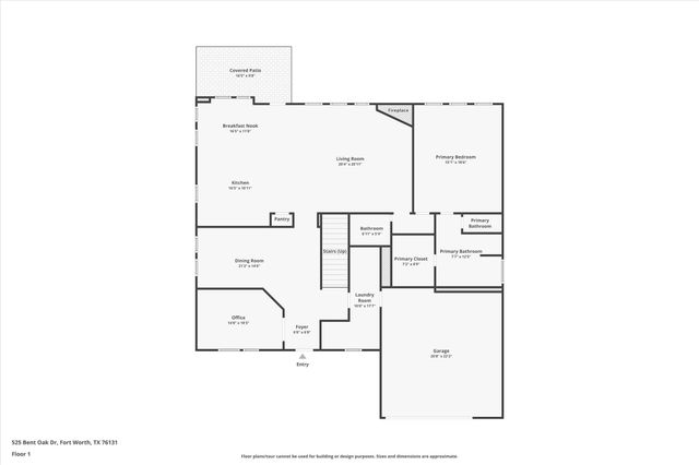 525 BENT OAK Drive, Fort Worth, TX 76131