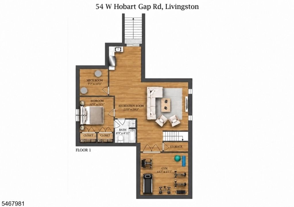 54 W Hobart Gap Rd, Livingston Twp., NJ 07039 — photo 4
