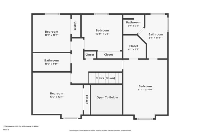 13741 Creston Hills Drive, Mishawaka, IN 46544